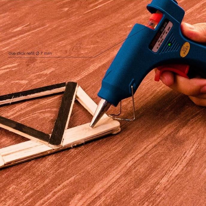 Promo hot melt glue gun alat tembak lem on off DGHL20W COD