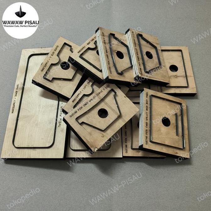 

Pisau Pond Dompet - Pisau Dompet - Wallet Die Cut - Laser Die Cut