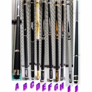 bat stik billiard biliard joint 5/16x18 aneka pilihan bat saja READY