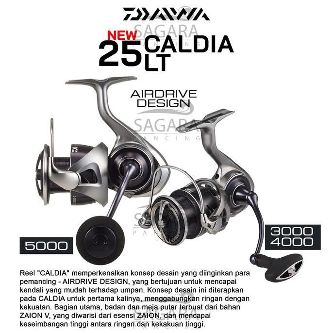 REEL DAIWA CALDIA LT 2025 REEL PANCING SPINNING ORIGINAL DAN TERPERCAYA
