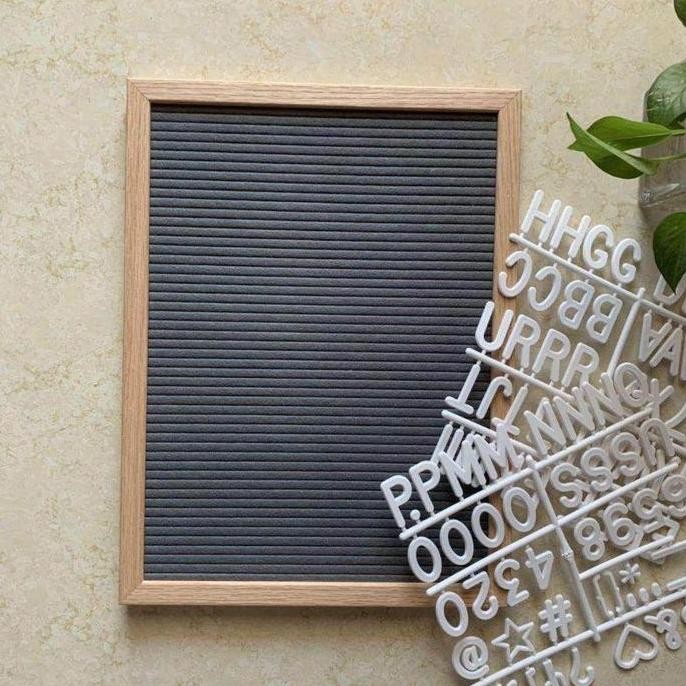 

Changable Felt Letter Board 12x16 / DIY Felt Letter Board