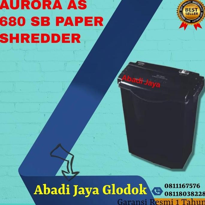 Aurora As 680 Sb Paper Shredder