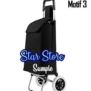 Tas Keranjang Belanja Fashion Roda 2 hs