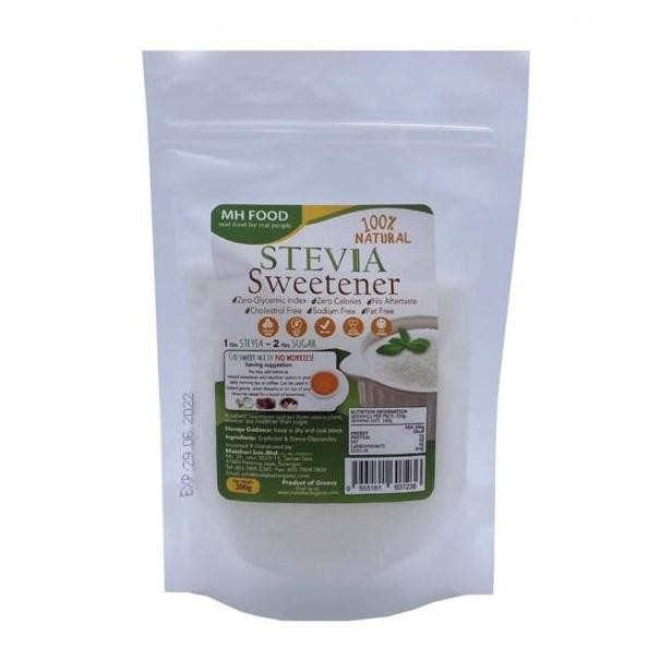 

Baru MH Natural Stevia Powder 200gr - Gula Stevia Bubuk Alami Tanpa Kalori