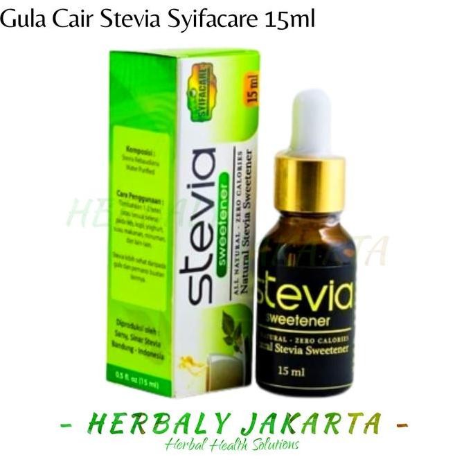 

Baru Stevia Cair Non Calorie 15ml - Natural Sweetener Tetes Bebas Gula