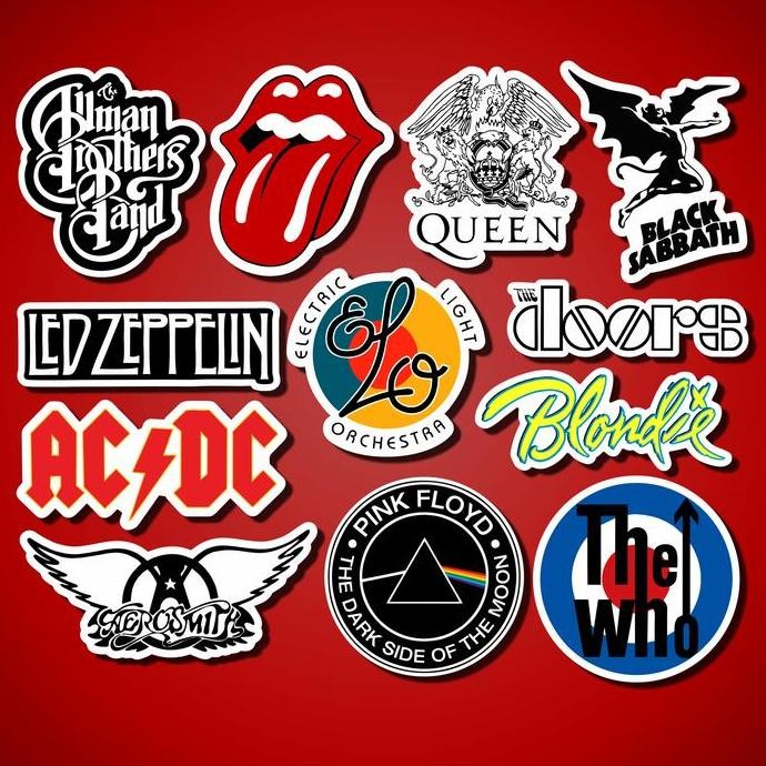 

Sale! Stiker Retro Pop Rock Band 01 Waterproof Untuk Laptop, Mobil, Koper