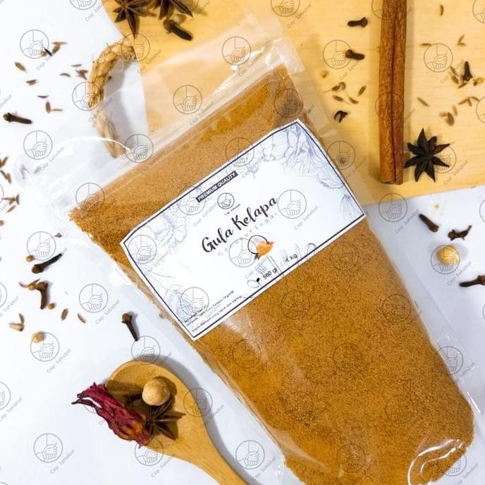 

Baru Gula Kelapa 500gr - Gula Semut Rempah JSR 100% PREMIUM