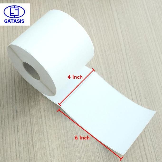 

Sale! Label Thermal 4X6 Inch 500Pcs Untuk Printer Barcode