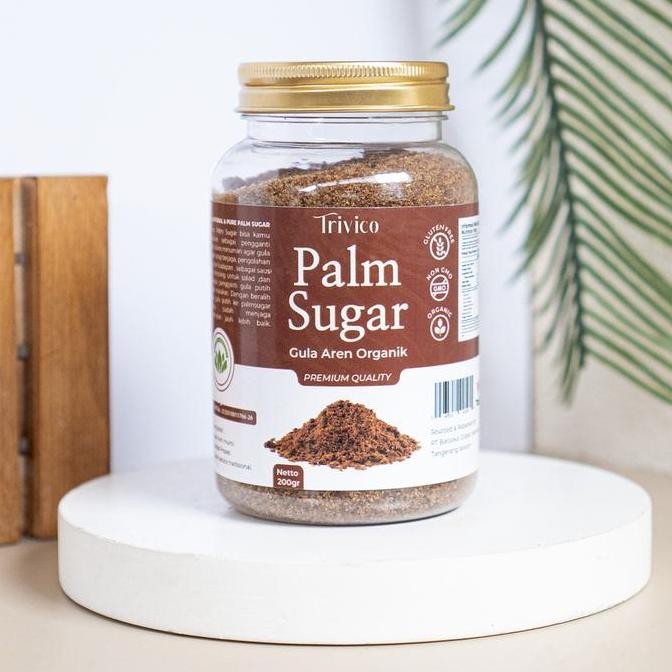 

Baru Trivico Gula Aren Bubuk 200gr - Gula Semut Palm Sugar Powder
