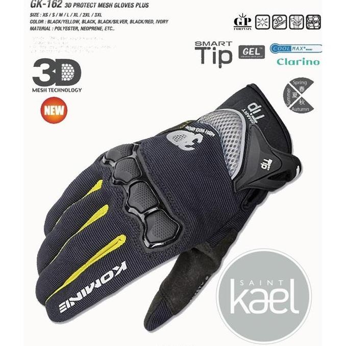 Sale Komine Gk162 Sarung Tangan Racing Trail Motocross Touring Pria Wanita