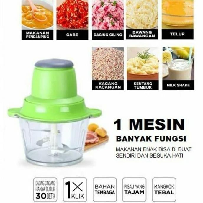 Blender Serbaguna Gilingan Daging Chopper Blender Daging Elektrik Meat