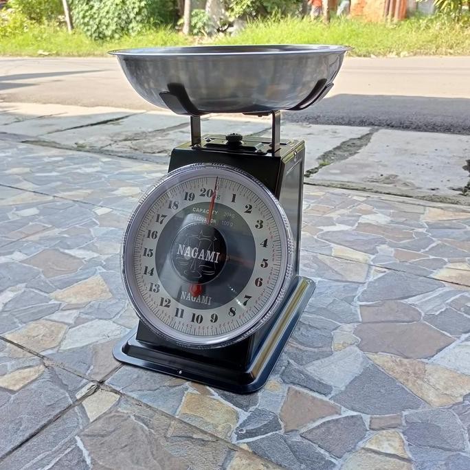 Timbangan Duduk 20Kg Nagami , Timbangan Manual Duduk Jarum 20Kg