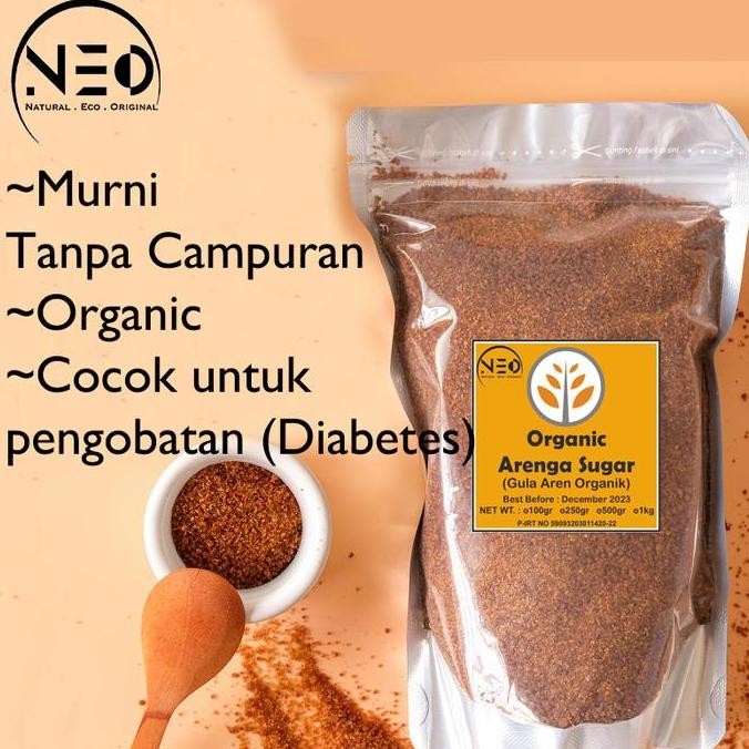 

Baru Gula Aren Organik Arenga 1kg - Gula Semut Grade A Ekspor