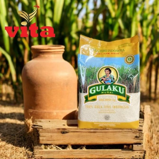 

Baru Gulaku Gula Tebu Premium Kuning 1Kg - Gula Pasir Kristal Sehat