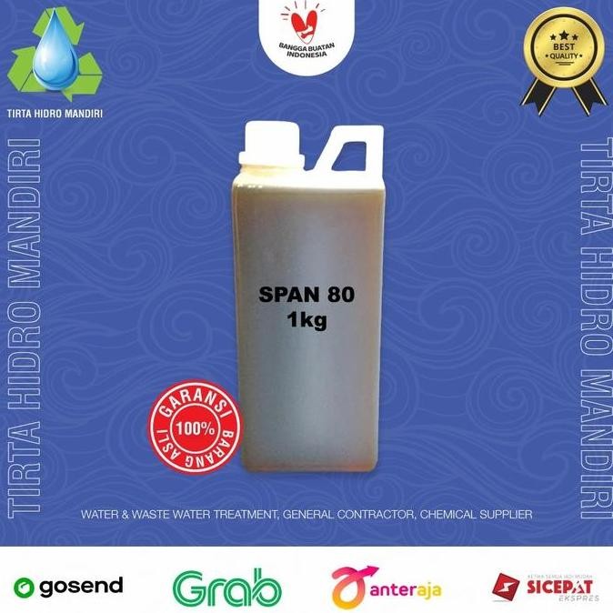 

Baru Span 80 Emulsifier Sorbitan Mono Oleate 1 Kg Food Grade