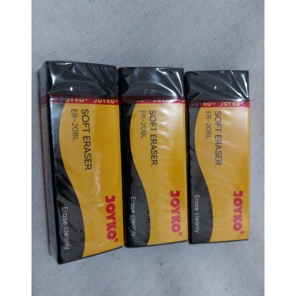 

HARGA GROSIR ERASER PENGHAPUS JOYKO 526-B40BL HITAM BERSIH / PENGHAPUS JOYKO UKURAN KECIL / PENGHAPUS PENSIL 2B JOYKO FLASH SALE - FLASH SALE
