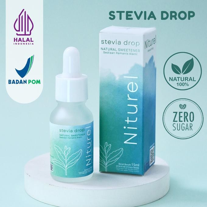 

Baru Niturel Stevia Drop 15ml - Natural Sweetener Tetes 0 Kalori