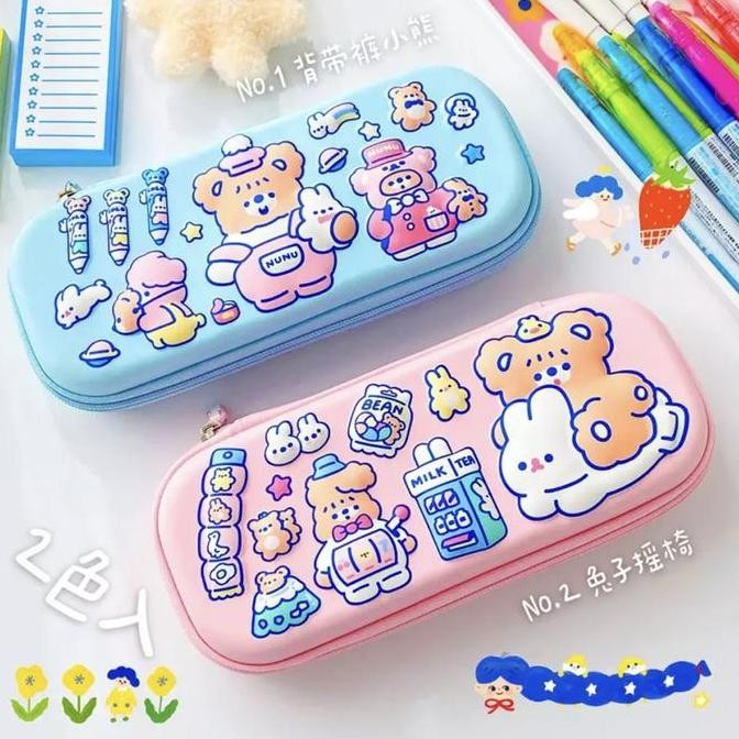 

Panache Bentoy 3D Cake Bear Pencil Case Tempat Pensil Kotak Alat Tulis