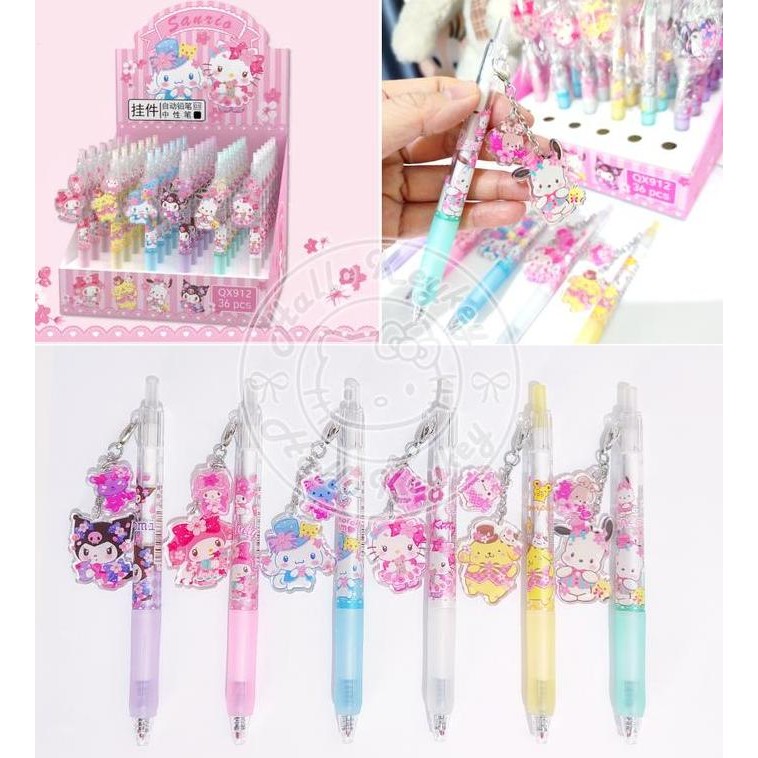 

Gel Pen Kitty Melody Kuromi Cinnamoroll Pompurin Cinnamoroll Pochacco