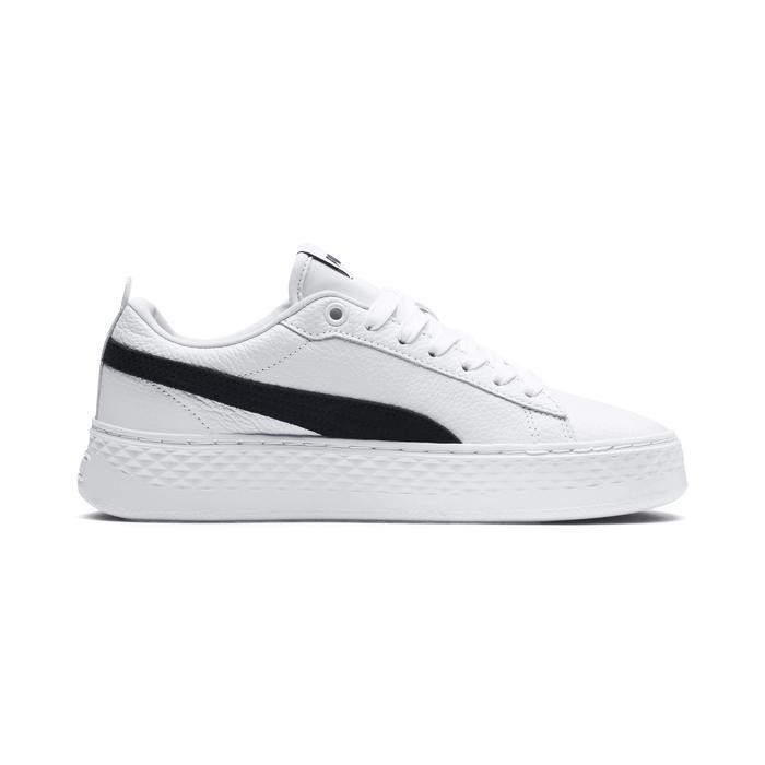 Uw [Hot Product] Puma Sepatu Sneakers Wanita Puma Smash Platform
