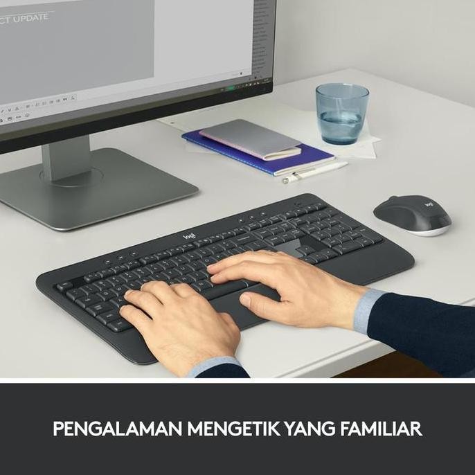 Sale Logitech Mk540 Advanced Wireless Keyboard Dan Mouse Combo - Mouse Logitech - Keyboard Logitech 