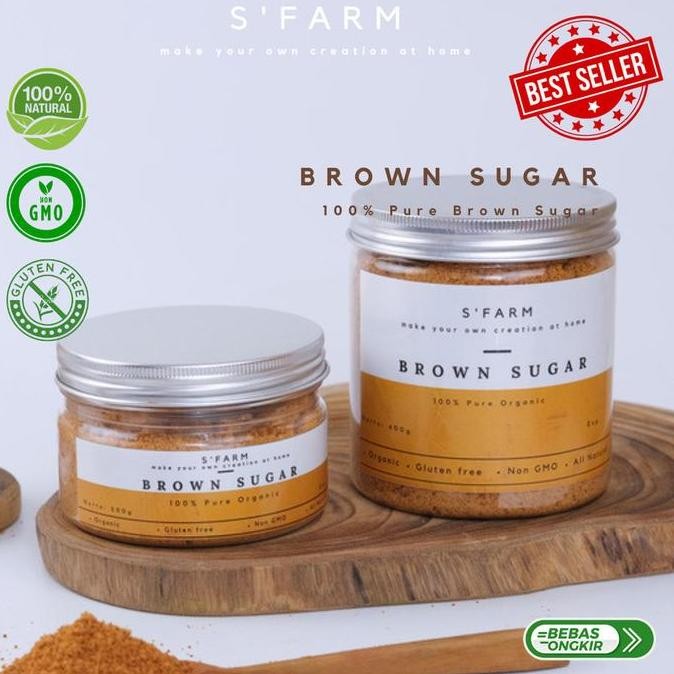 

Baru Gula Aren Organik Jar - 100% Organic Brown Sugar Premium
