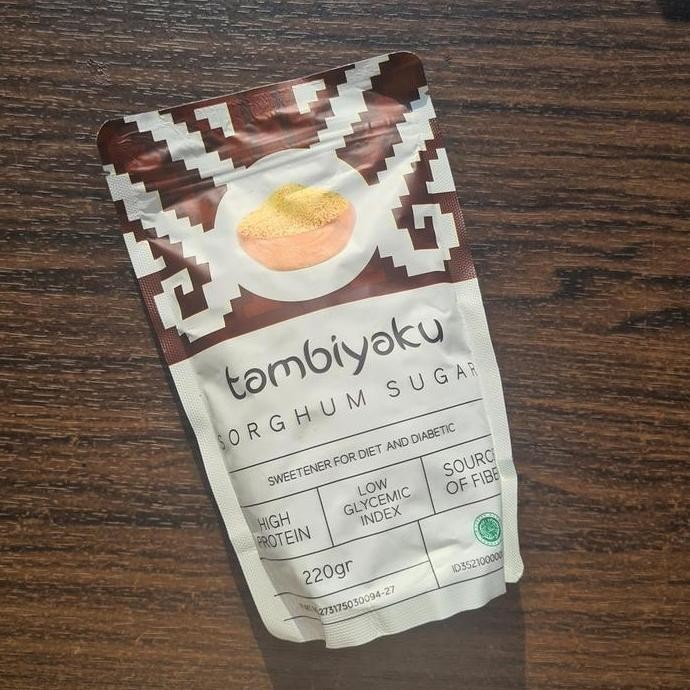 

Baru Tambiyaku Gula Sorgum 220g Alternatif Sehat Pengganti Gula Pasir