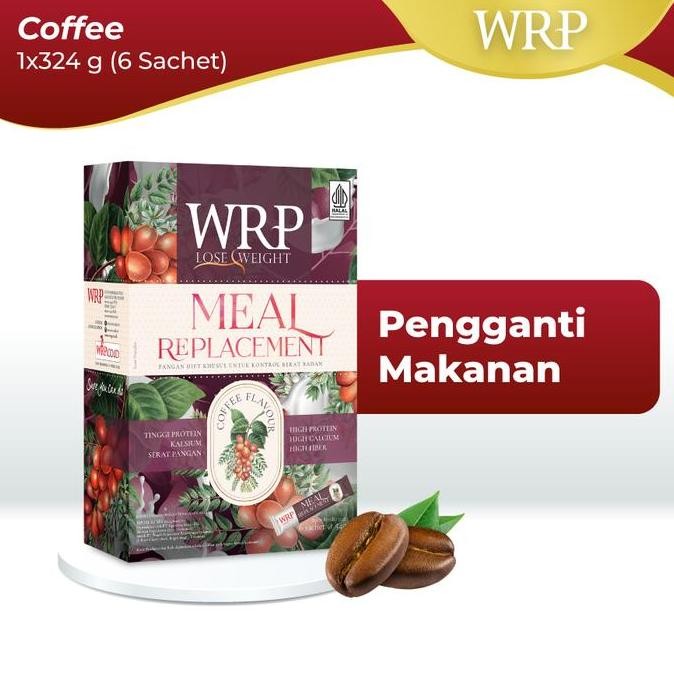 

Grosir Wrp Meal Replacement Coffee 324G - Pengganti Makan (Flash Sale)