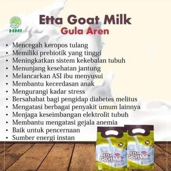 

Promo Susu Kambing Egm Gula Aren