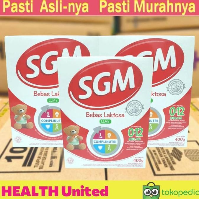 

Murah Sgm Llm+ Bebas Laktosa 400Gr