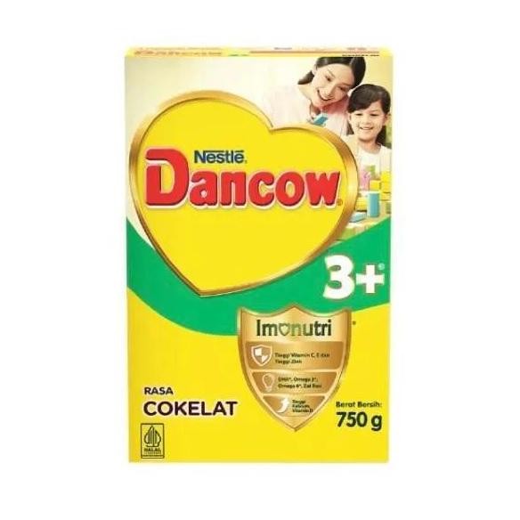 

Grosir Dancow Choco Prebio 3 Plus Box 800 G