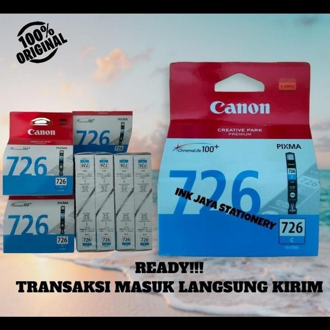 

Original Tinta Canon 726 Cyan