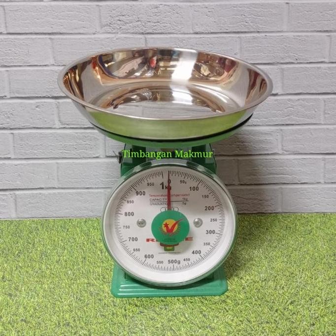 Timbangan Duduk Jarum Renhe Kapasitas 1/2/3/5Kg Kecil Kualitas Vietnam