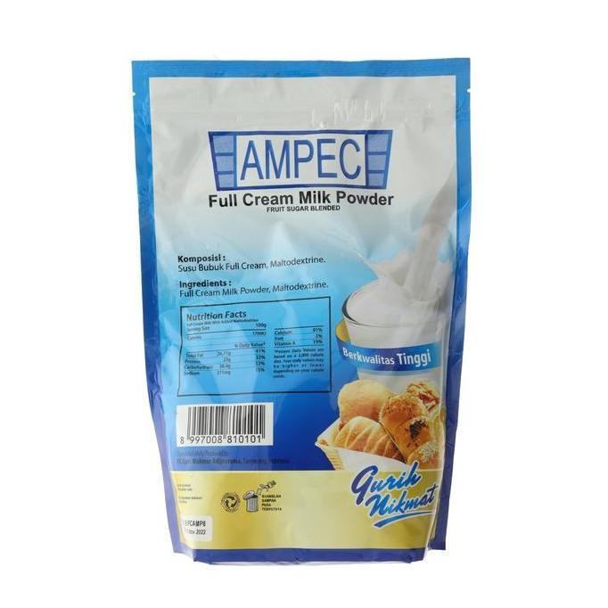 

Sale Ampec Full Cream Milk Powder 800Gr / Susu Bubuk Untuk Kue
