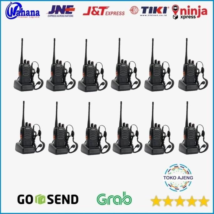 Grosir Paket 12 Unit Ht Baofeng 888S