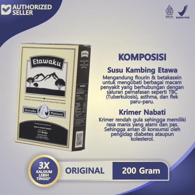 

Promo Susu Kambing Etawa Etawaku Platinum Solusi Sembuhkan Tbc