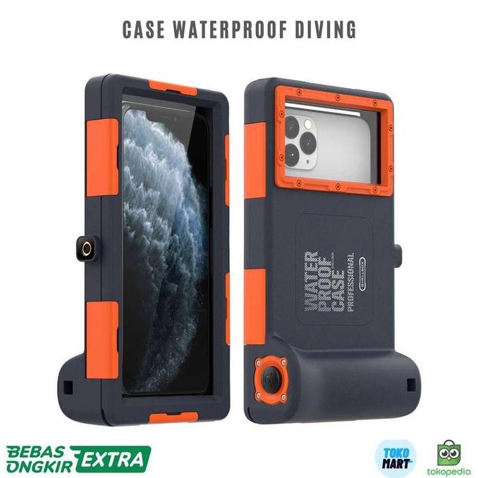 TERBARU CASING WATERPROOF IPHONE 11 / 12 | DIVING UNDERWATER ANTI AIR CASE HP TAHAN AIR
