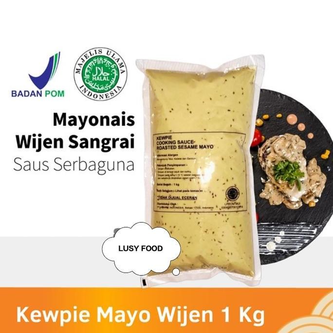 

Tersedia Kewpie Roasted Sesame Mayo 1kg Termurah Saus Salad Jepang