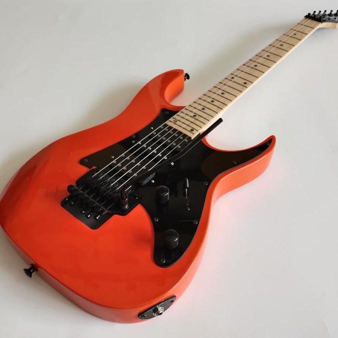 TERBARU GITAR ELEKTRIK IBANEZ RG350 WARNA ORANGE ORIGINAL TERBARU