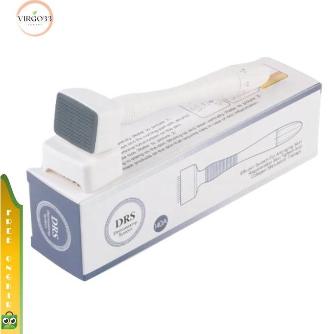 Derma Roller Stamp Drs140A Adjustable Anti-Aging Kerut Rambut Rontok