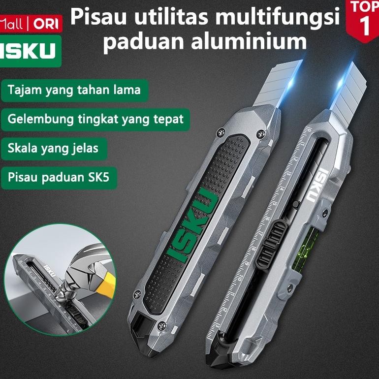 

Gratis Ongkir Isku Pisau Utilitas Multifungsi Paduan Aluminium Pisau Cutter Cutter Knife Utility Knife Cutter Pisau Cutter Knife Auto Lock Cutter Termurah