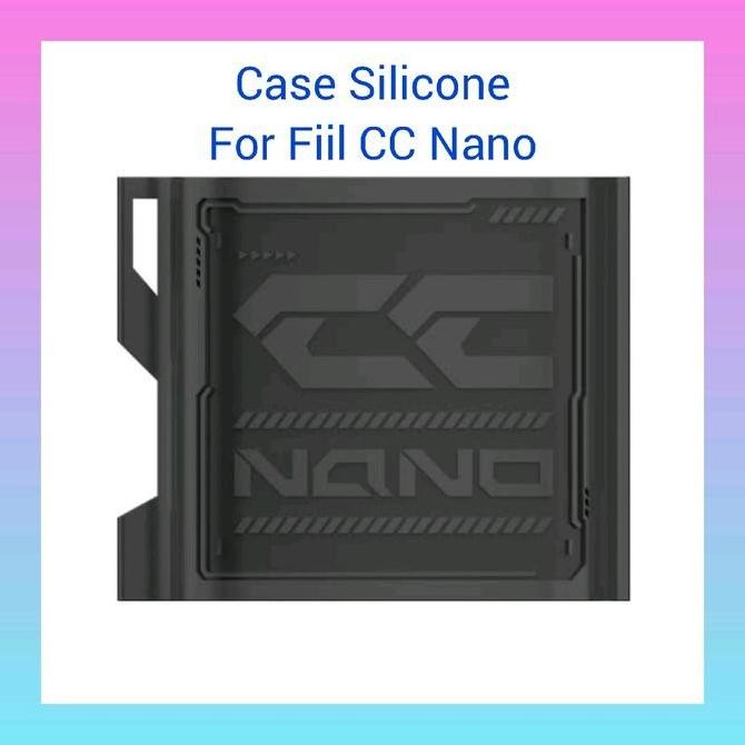 SIAP KIRIM SILICONE CASE FIIL CC NANO | CASING HITAM EARBUDS WIRELESS TWS