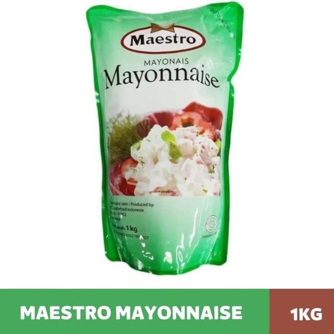 

Tersedia Maestro Mayonnaise Original 180gr & 1kg - Pilihan Saus Mayo