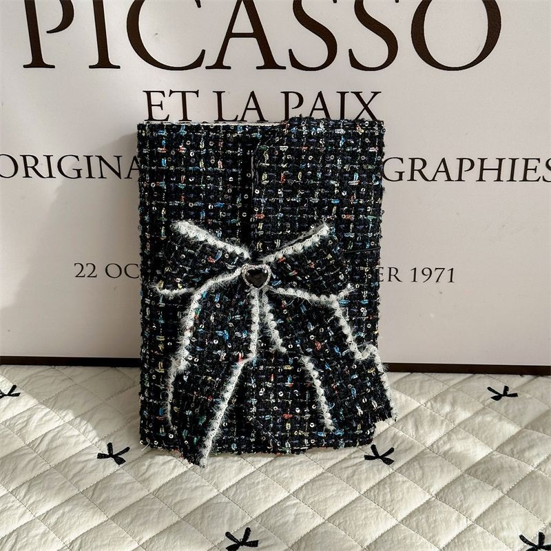 

Dasi kupu-kupu gaya Korea A5Buku Catatan Harian dengan Sampul Kain