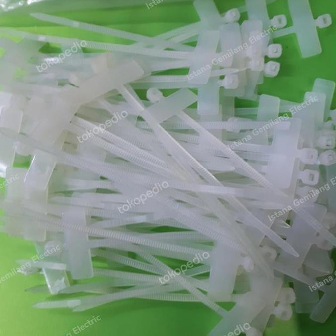 

Diskon! Marker Tie MCV-110 11cm x 2.5mm - Labeling Kabel Ties Fort 100pcs