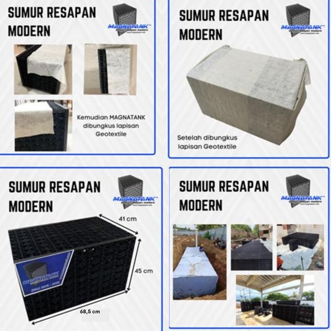 BEBAS ONGKIR - Sumur Resapan Modern MAGNATANK P4