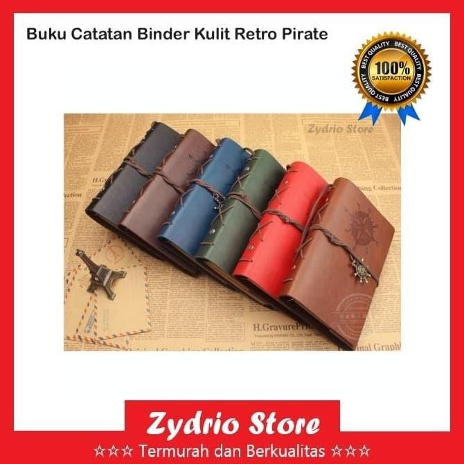 

Tersedia Buku Catatan Binder Kulit Tali Model Retro Pirate Compass