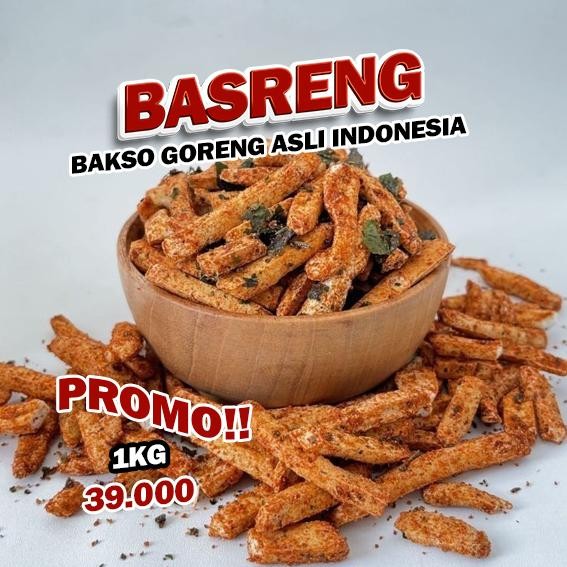 

Basreng Stik Original Pedas Daun Jeruk Viral 1KG Cemilan Sultan Cianjur Sajodo Ngabret Bumbu XTRA