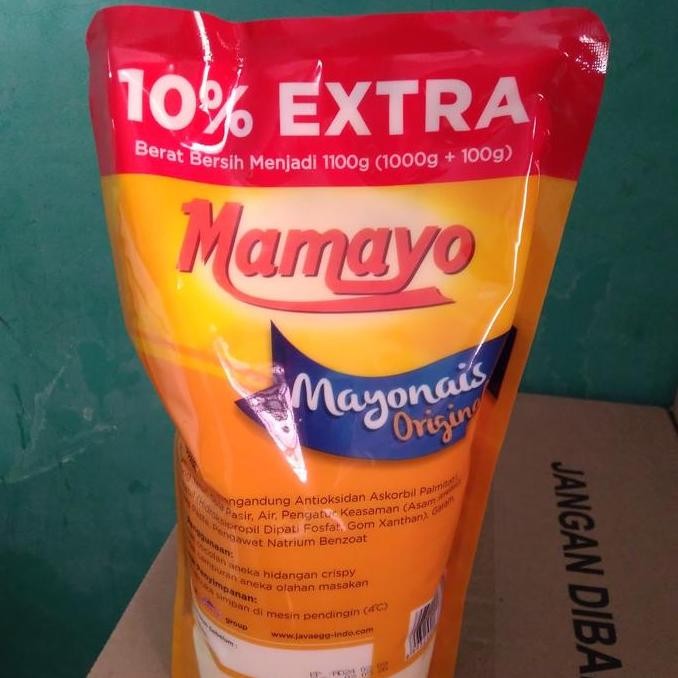 

Tersedia MAYONES MAMAYO ORIGINAL 1KG