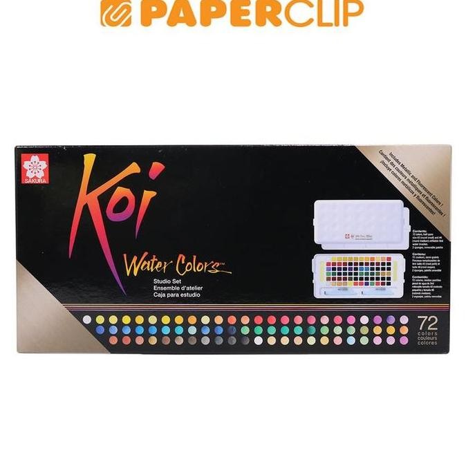 

TERBARU - WATER COLOUR SAKURA KOI 72C XNCW72N
